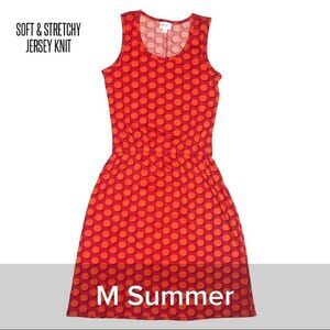 Lularoe Summer Sleeveless Tank Dress - Size Medium